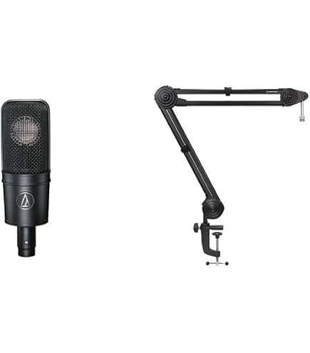 Amazon | AT4040 コンデンサーマイク 【3点セット】 | コンデンサ